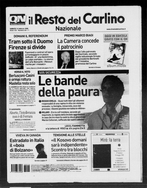 Il Resto del Carlino : giornale dell'Emilia